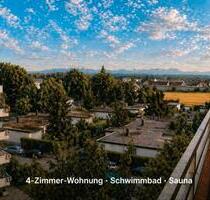 Prov-Frei 4-ZIMMER-WOHNUNG MIT SÜDBALKON, POOL & SAUNA IN OLCHING