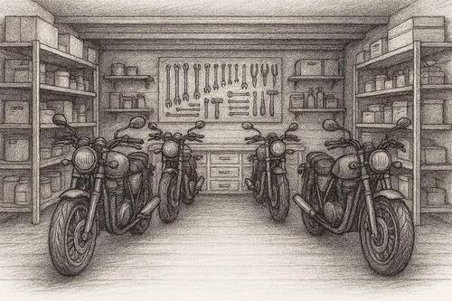 Foto - Stellplatz in Garage inkl. Licht+Strom+Heizung