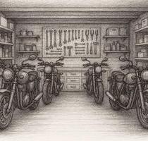 Stellplatz in Garage inkl. Licht+Strom+Heizung - München Schwabing-Freimann