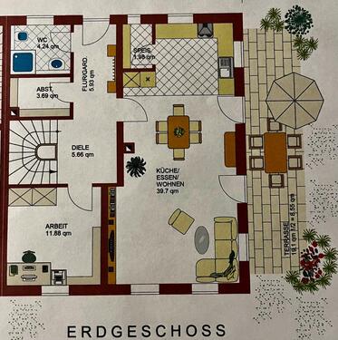 Foto - Haushälfte zur Miete ab 1. April 2026 in Aßling