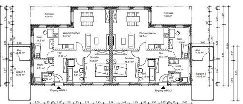 Foto - 3 Zimmer Doppelhaushälfte in Schwaförden