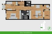 Foto - 3 Zimmer Etagenwohnung zur Miete in Leipzig