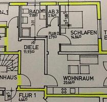 Schöne, lichtdurchflutete, helle 1,5 Zimmer Mietwohnung in Zandt - Miltach