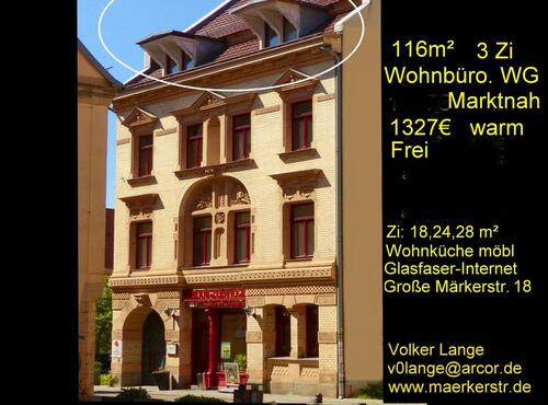 Foto - 116m² Wohnung WG Wohnbüro marktnah