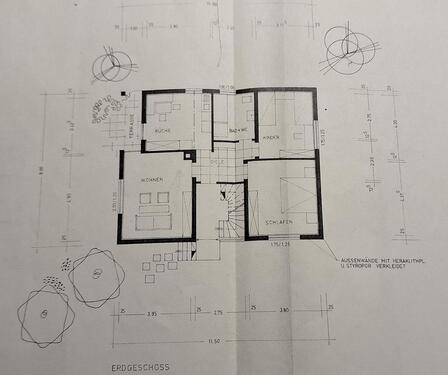 Foto - 3-Zimmer-Wohnung mit großem Garten