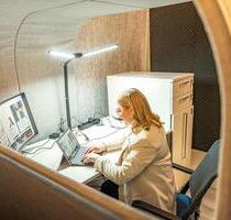 Abgeschlossener Büroraum im CoWorking Adenau – flexibel, möbliert, 247