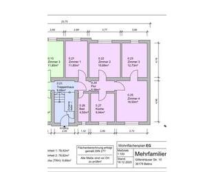 ⭐️ 4 Zimmer Wohnung 80m2 in Bebra NEU SANIERT mit PKW Stellplatz