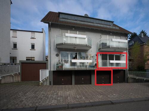 Foto - Saarbrücken, Gepflegte 3-Zimmer-Wohnung mit Südbalkon und Garage