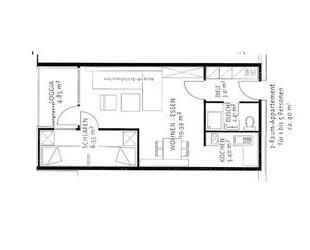 Gepflegtes 1,5 Zi. Ferienappartment mit Meerblick - Laboe