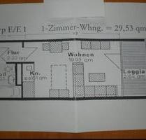 Helles 1-Zimmer App 30qm2 in Marburg-Wehrda ab sofort frei