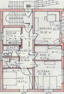 Foto - 4 Zimmer Wohnung mit Terasse und Garten