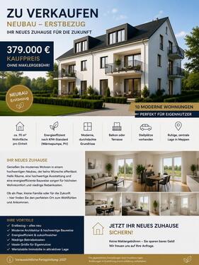Foto - Neubau, ETW, Haus, Meppen zum Kauf