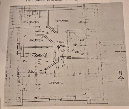 Foto - Helle Dachgeschosswohnung, neue Einbauküche in Ludwigsau-Meckbach