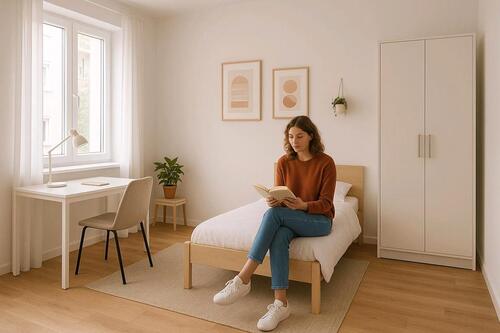 Foto - DREI Studentinnen- WG- Zimmer zur Vermietung in einer 3er-WG