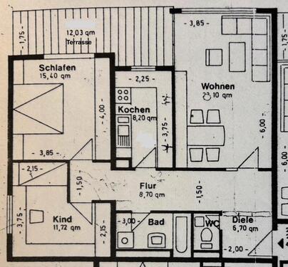 Foto - 3-Zimmerwohnung zu vermieten - 750,00&nbsp;EUR Kaltmiete, ca.&nbsp; 83,00&nbsp;m&sup2;