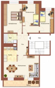 Foto - 4 Zimmer Etagenwohnung zur Miete in Spremberg