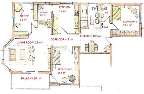Foto - Etagenwohnung zur Miete in Bruchköbel