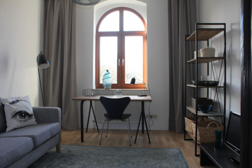 Foto - komplett möblierte 1 Zimmer-Wohnung Pempelforter Straße Hofgarten