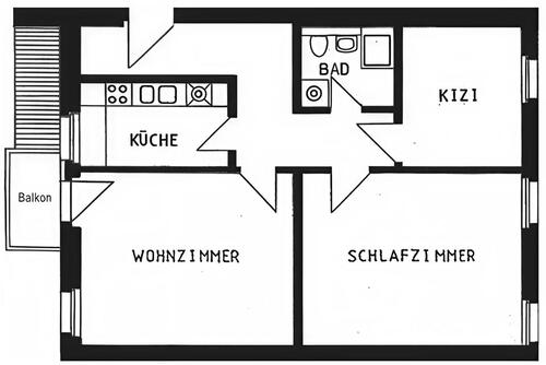 Foto - Etagenwohnung zur Miete in Altenburg