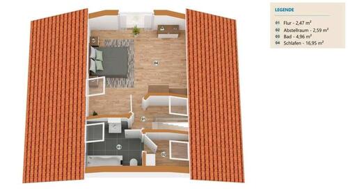 Foto - Etagenwohnung zur Miete in Lauffen am Neckar