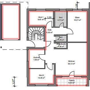 Foto - 4 Zimmer Etagenwohnung zum Kaufen in Körle