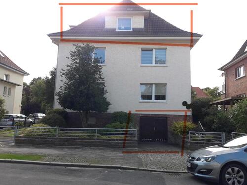 Foto - Schöne Dachgeschosswohnung in Schwerin, Weststadt, EBK, Garage