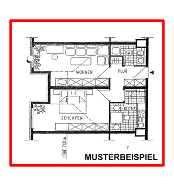 Foto - Etagenwohnung in Magdeburg zur Miete