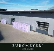 LOHNE-WIETMARSCHEN: Großzügige Lagerhalle mit ca. 700 m² direkt an der A31