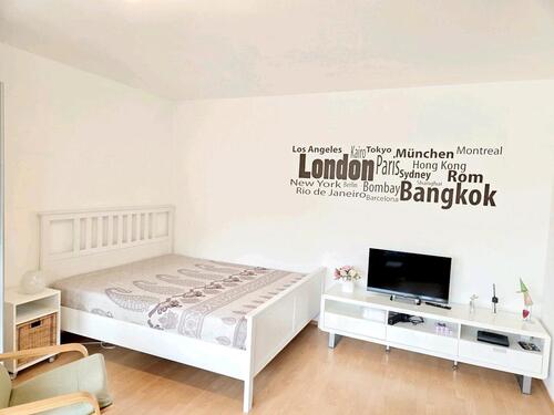 Foto - 1,5 Zimmer Wohnung voll möbiliert Sauna Schwimmbad UBahn