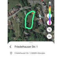 Schönes Freizeitgrundstück mit Zugang zum Fluss zu verpachten - Altenglan