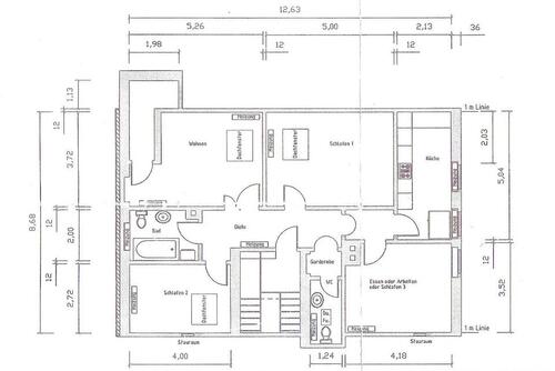 Foto - 4 Zimmer Dachgeschoßwohnung zur Miete in Hagen am Teutoburger Wald