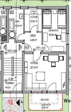 Foto - Etagenwohnung in Fürth zur Miete