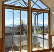 2-Zi.-DG-Wohnung mit Südbalkon & Alpenblick in TraunsteinHaslach