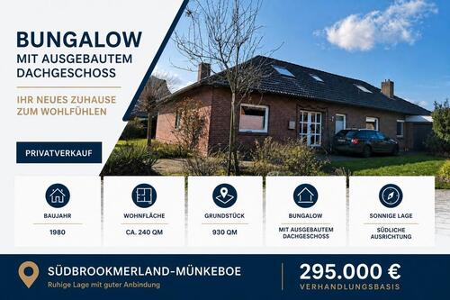 Foto - Einfamilienhaus Bungalow zu verkaufen