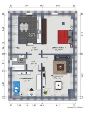 Foto - Wohnung zu vermieten! - 750,00 EUR Kaltmiete,