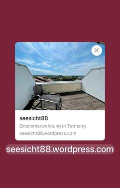 Foto - 1 Zimmer Etagenwohnung zur Miete in Tettnang