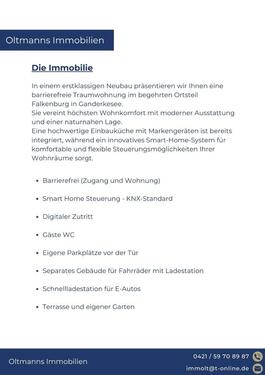 Foto - 4 Zimmer Erdgeschoßwohnung in Ganderkesee