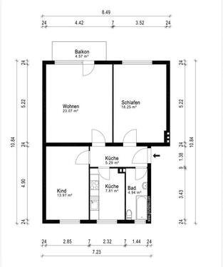 Foto - 3 Zimmer Etagenwohnung zum Kaufen in Hannover