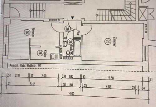 Foto - 2 Zimmer Erdgeschoßwohnung zum Kaufen in Düsseldorf