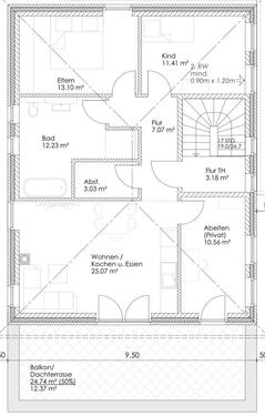 Foto - Etagenwohnung zur Miete in Hodenhagen