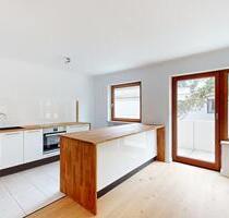 Frisch renoviert: Großzügige 3-Zi.-Wohnung mit Süd-Balkon, vielseitigem Hobbyraum und TG-Stellplatz - München Pasing-Obermenzing