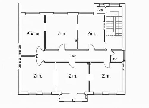 Foto - Großzügige 45-Zimmer-Wohnung in zentraler Lage von Gevelsberg