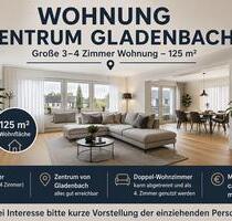 Große 3–4 Zimmer Wohnung (125 m²) im Zentrum von Gladenbach