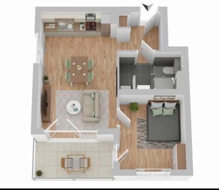 Foto - 2-Zimmer-Wohnung Erstbezug Hövelhof Zentrum