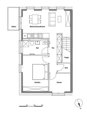 Foto - Etagenwohnung in Zossen zur Miete