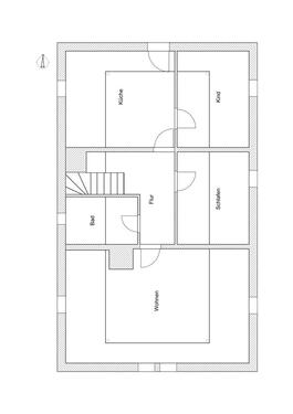 Foto - Wohnungsangebot 3-Raum-Wohnung - 1.100,00&nbsp;EUR Kaltmiete, ca.&nbsp; 80,00&nbsp;m&sup2;