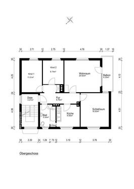 Foto - 3-Zimmer-Wohnung in Uelzen Zentrum – Balkon & Top Lage