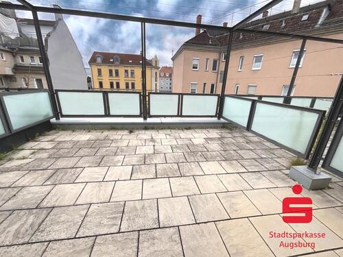 Foto - Helle, renovierte 3-Zimmer-Maisonette-Wohnung nahe Wertachbrücke