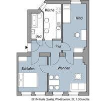 Wir sanieren für Sie! - 490,00 EUR Kaltmiete, in Halle (Saale) (PLZ: 06114) Am Wasserturm/Thaerviertel