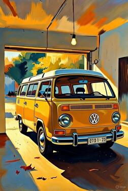 Foto - Stellplatz innen für Oldtimer, Zweitwagen, Hänger, Traktor etc.